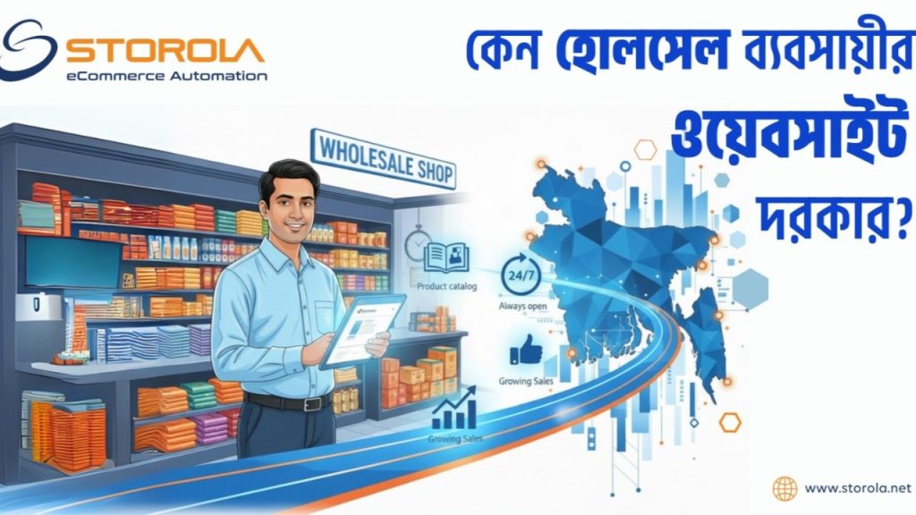 কেন বাংলাদেশের হোলসেল ব্যবসায়ীর ওয়েবসাইট দরকার?